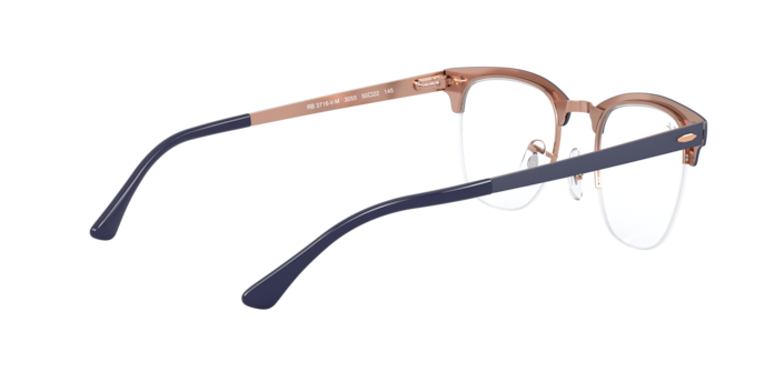 Ray Ban RX3716VM 3055 Clubmaster Metal 